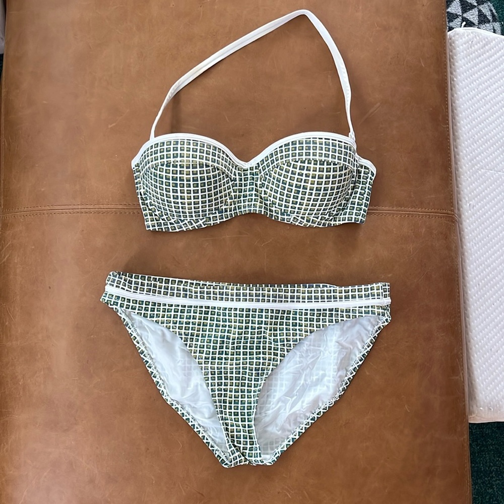 Tory Burch two piece bathing suit size XS